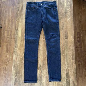 Levis 519 Blue Jeans, Slim/Skinny W31, L32